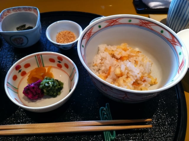 かき揚げの天バラ